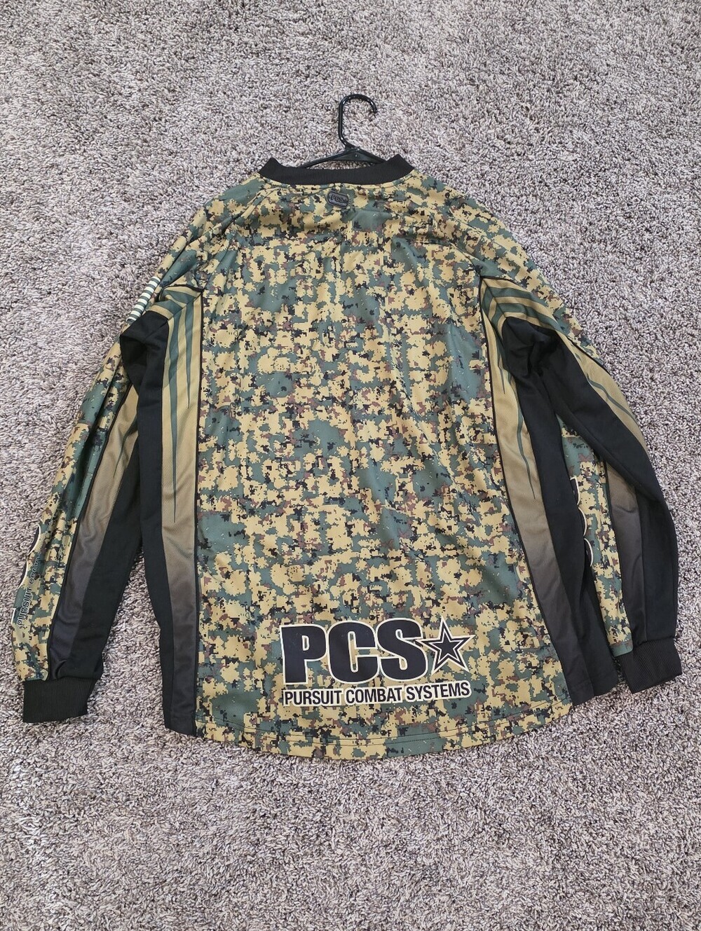 Pursuit Combat Systems Digital Camo Paintball Jersey Mens Size XL - Picture 5 of 5